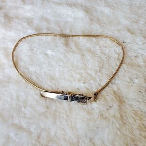 Women's Unbranded Belt Small Gold Tone Vintage